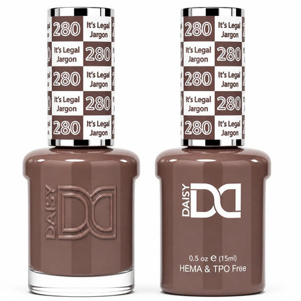 DND HEMA & TPO Free Gel Duo Matching Set – #201 - #290 (Gel + Lacquer)