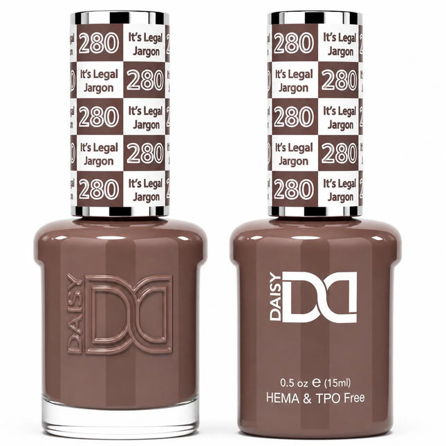 DND HEMA & TPO Free Gel Duo Matching Set – #201 - #290 (Gel + Lacquer)