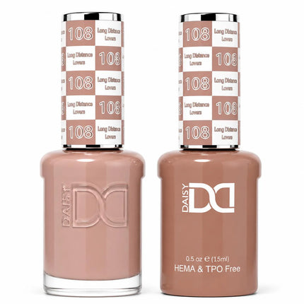 DND HEMA & TPO Free Gel Duo Matching Set – #101 - #199 (Gel + Lacquer)