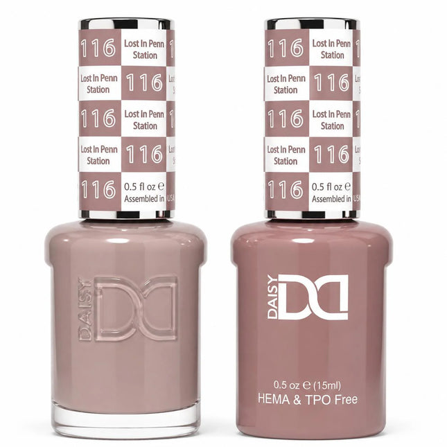 DND HEMA & TPO Free Gel Duo Matching Set – #101 - #199 (Gel + Lacquer)