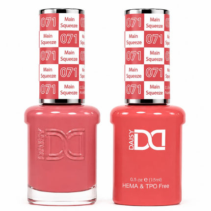 DND HEMA & TPO Free Gel Duo Matching Set – 071 Main Squeeze (Gel + Lacquer)
