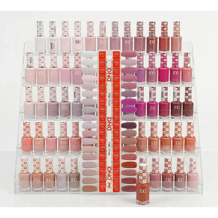 DND HEMA & TPO Free - Swatch #02 - High Gloss - 36 Duo Matching Colors (#037 - #072) + Free Sample