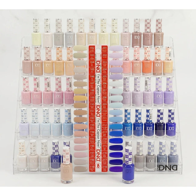 DND HEMA & TPO Free - Swatch #06 - I'm The Captian Now - 36 Matching Duo Colors (#182 - #218) + Free Sample