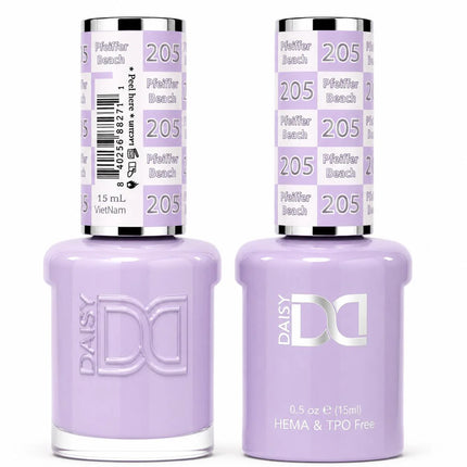 DND HEMA & TPO Free Gel Duo Matching Set – 205 Pfeiffer Beach (Gel + Lacquer)