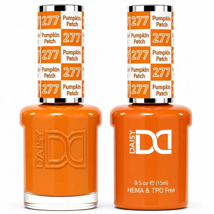 DND HEMA & TPO Free Gel Duo Matching Set – 277 Pumpkin Patch (Gel + Lacquer)