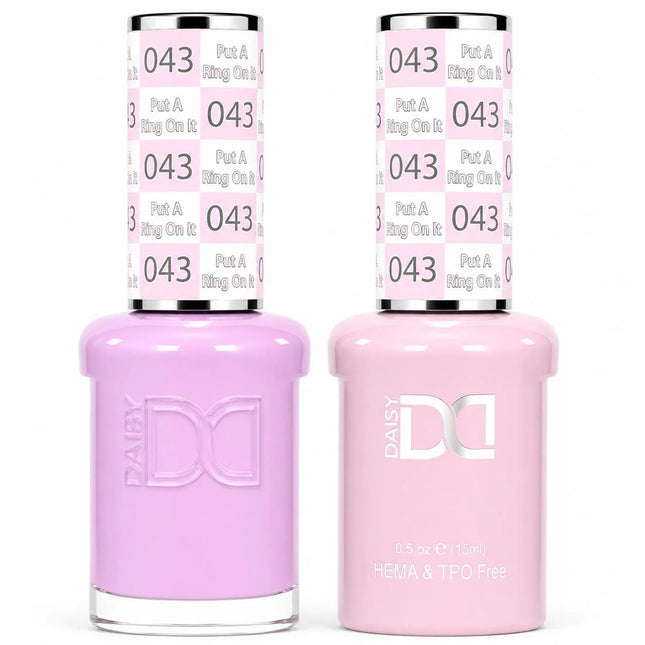 DND HEMA & TPO Free Gel Duo Matching Set – #001 - #099 (Gel + Lacquer)