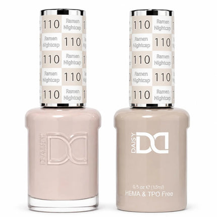DND HEMA & TPO Free Gel Duo Matching Set – #101 - #199 (Gel + Lacquer)