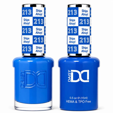 DND HEMA & TPO Free Gel Duo Matching Set – 213 Ships Ahoys! (Gel + Lacquer)