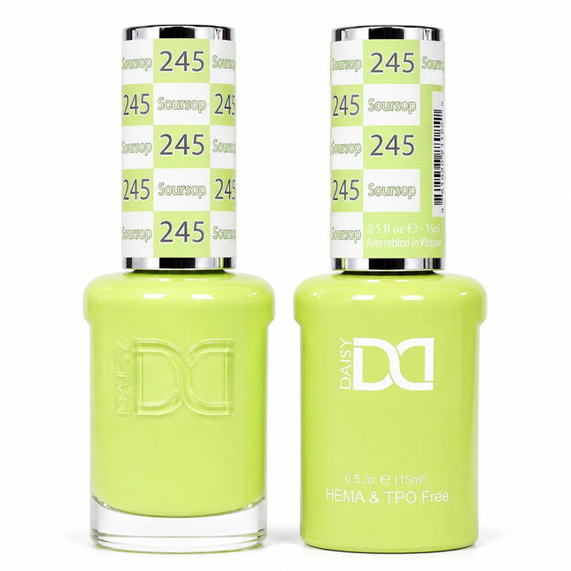 DND HEMA & TPO Free Gel Duo Matching Set – #201 - #290 (Gel + Lacquer)