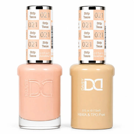 DND HEMA & TPO Free Gel Duo Matching Set – 021 Strip Tease (Gel + Lacquer)