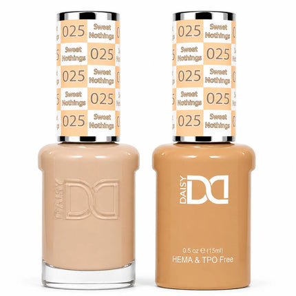 DND HEMA & TPO Free Gel Duo Matching Set – #001 - #099 (Gel + Lacquer)