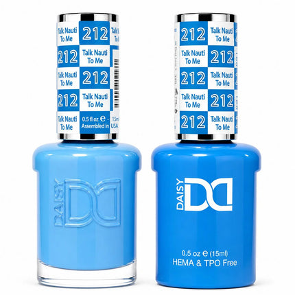 DND HEMA & TPO Free Gel Duo Matching Set – 212 Talk Nauti To Me (Gel + Lacquer)