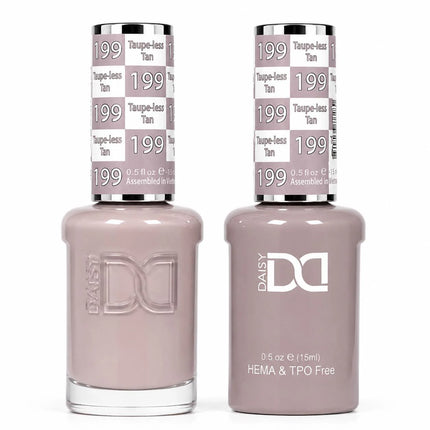 DND HEMA & TPO Free Gel Duo Matching Set – #101 - #199 (Gel + Lacquer)