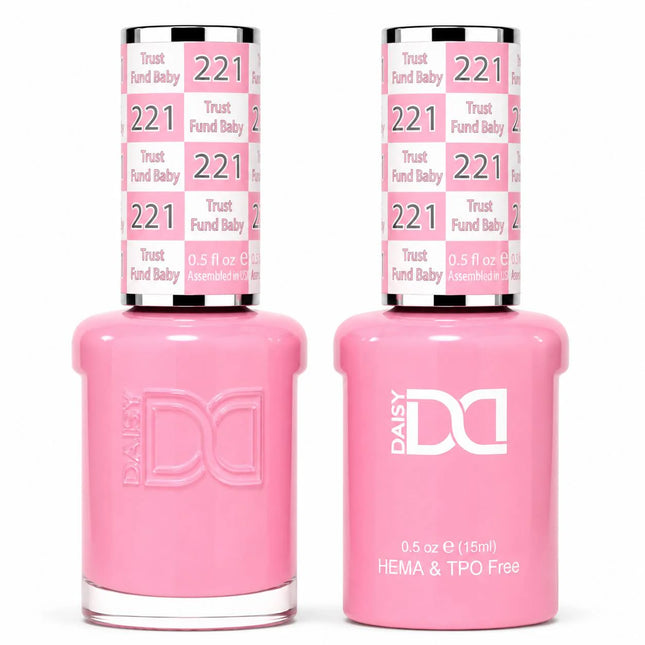 DND HEMA & TPO Free Gel Duo Matching Set – #201 - #290 (Gel + Lacquer)