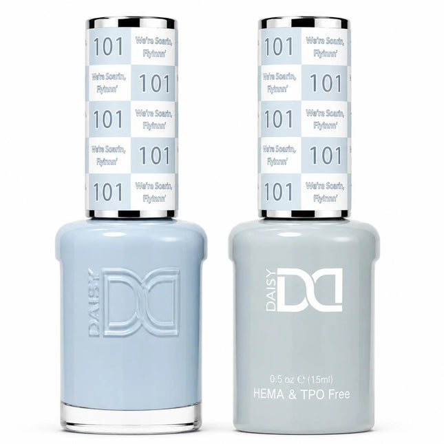 DND HEMA & TPO Free Gel Duo Matching Set – #101 - #199 (Gel + Lacquer)