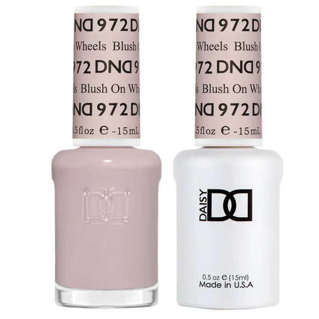 DND Duo Matching Color - #972 Blush on Wheels