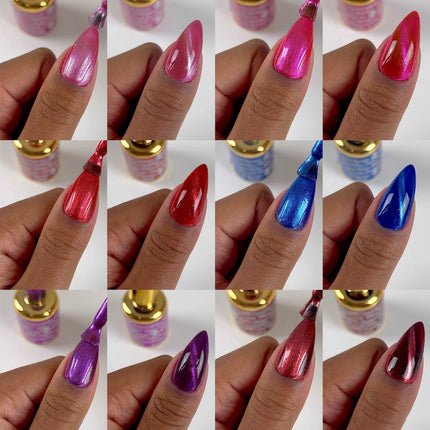 DND DC - 9D Cat Eye Smoothie Collection - 12 colors (#1 - #12)