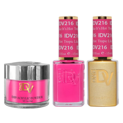 DND - DIVA Gel & Lacquer & Dip Trio (#146 - #218) - NEW 2025