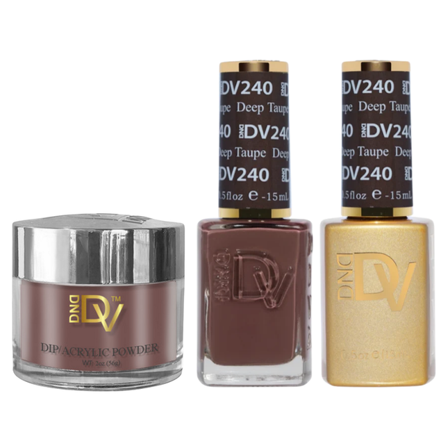 DND - DIVA Gel & Lacquer & Dip Trio (#219 - #290) - NEW 2025