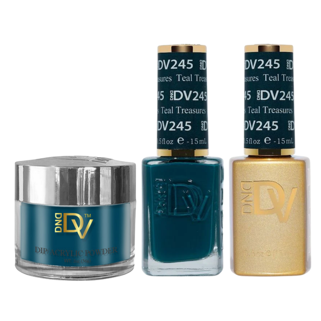 DND - DIVA Gel & Lacquer & Dip Trio (#219 - #290) - NEW 2025