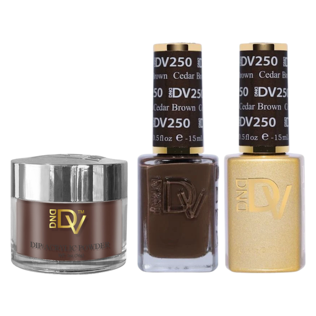 DND - DIVA Gel & Lacquer & Dip Trio (#219 - #290) - NEW 2025