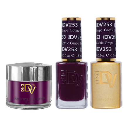 DND - DIVA Gel & Lacquer & Dip Trio (#219 - #290) - NEW 2025