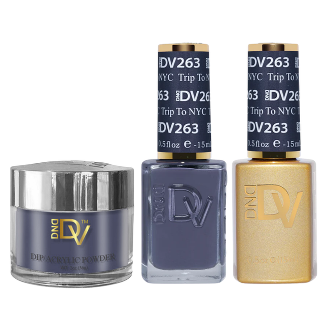 DND - DIVA Gel & Lacquer & Dip Trio (#219 - #290) - NEW 2025