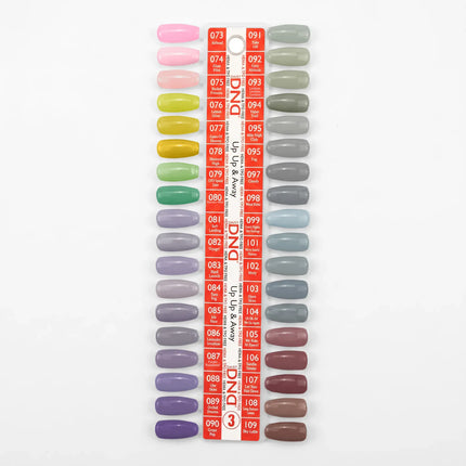DND HEMA & TPO Free - Full line 288 Duo Matching Colors + Free 1 sample book & 1 set color chart
