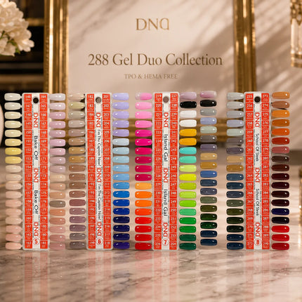 DND HEMA & TPO Free - Full line 288 Duo Matching Colors + Free 1 sample book & 1 set color chart
