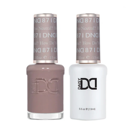 DND Duo Matching Color - #871 How Do U Neutral