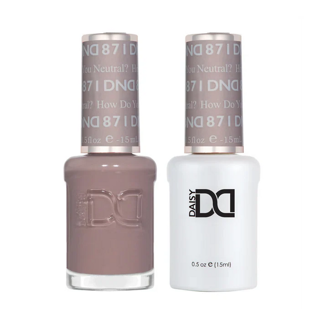 DND Duo Matching Color - #871 How Do U Neutral