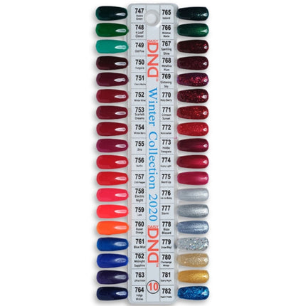 DND - Gel & Lacquer Duo Full Set 36 Colors (#6, #7, #8, #9, #10)