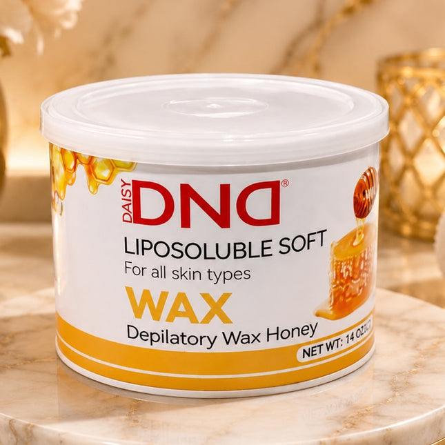 DND Liposoluble Soft Depilatory Wax – Honey 14oz (396g)