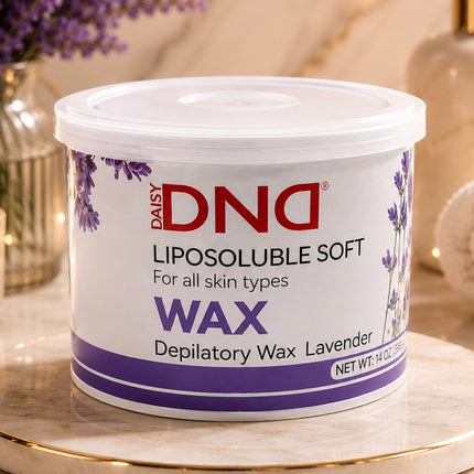 DND Liposoluble Soft Depilatory Wax – Lavender 14oz (396g)