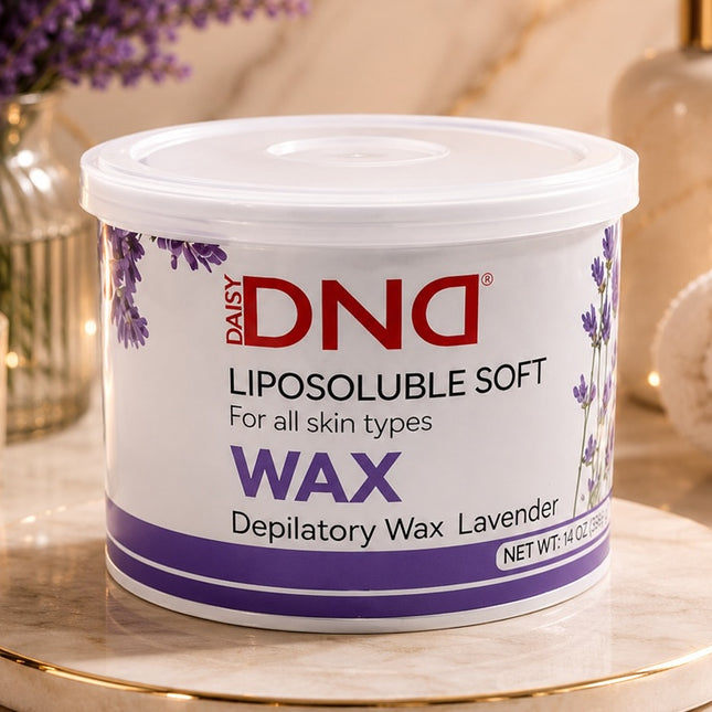 DND Liposoluble Soft Depilatory Wax – Lavender 14oz (396g)