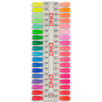 DND - Gel & Lacquer Duo Full Set 36 Colors (#11, #12, #13, #14, #15, #16)