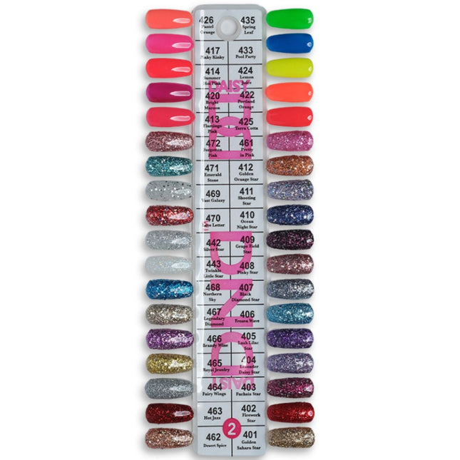 DND - Gel & Lacquer Duo Full Set 36 Colors (#1, #2, #3, #4, #5)
