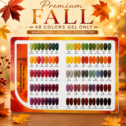 HANG - Premium Fall Collection - 48 Colors Gel Only (#97 - #144)