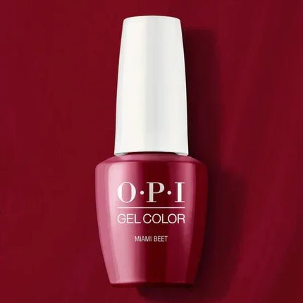 OPI GELCOLOR - GCB78 - MIAMI BEET - TTT Nails Supply