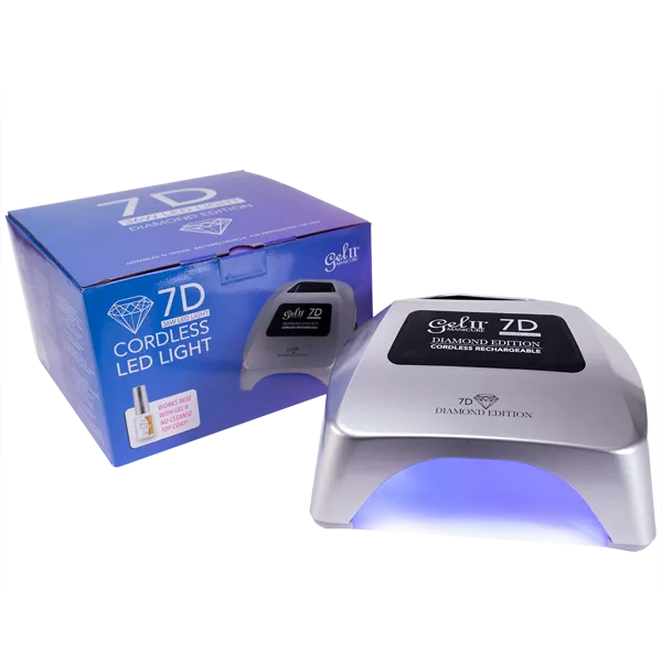Gel II Cordless Rechargeable Lamp - 7D Diamond Edition