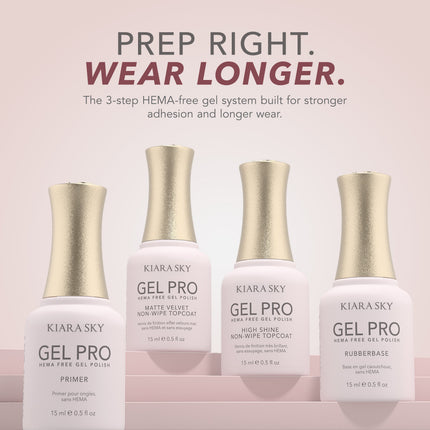 Kiara Sky HEMA-Free Gel Pro High-Shine Non-Wipe Top Coat 0.5oz (15ml)