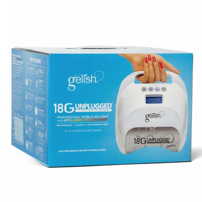 Gelish 18G Unplugged CORDLESS LED Lamp (36W) - Portable - TTT Nails Supply