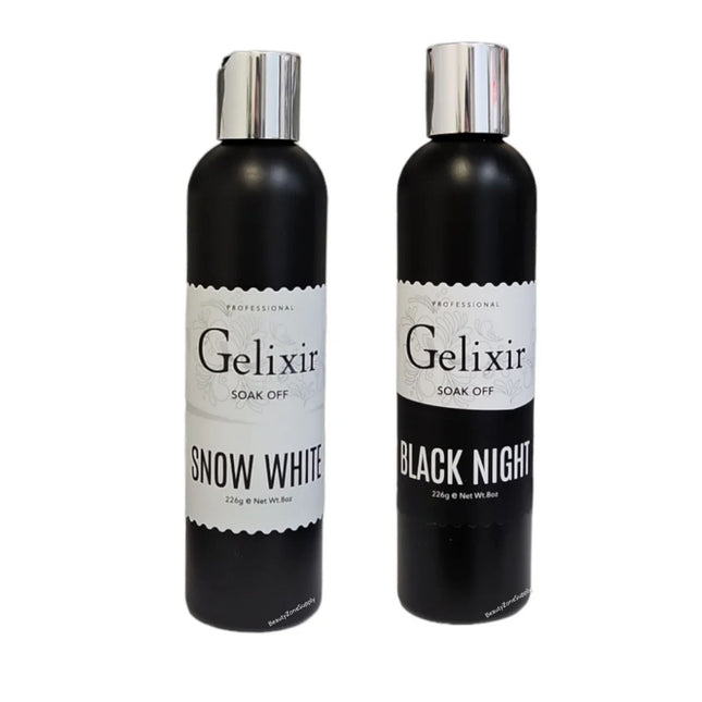 Gelixir - Black Night, Snow White Refill (8oz)
