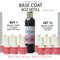 Gelixir Gel Base Coat Refill 8oz & 12 bottles 0.5oz