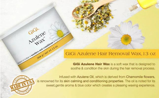 Gigi Azulene Wax 13oz - TTT Nails Supply