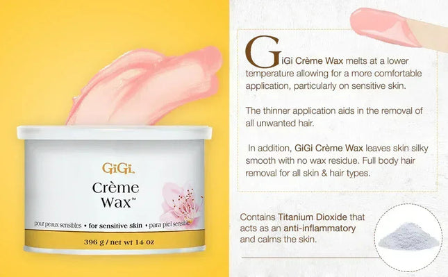 Gigi Crème Wax (case of 24) - TTT Nails Supply