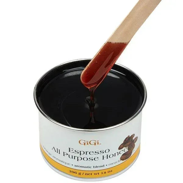 Gigi Espresso All Purpose Honee Wax (case of 24) - TTT Nails Supply