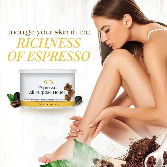 Gigi Espresso All Purpose Honee Wax (case of 24) - TTT Nails Supply