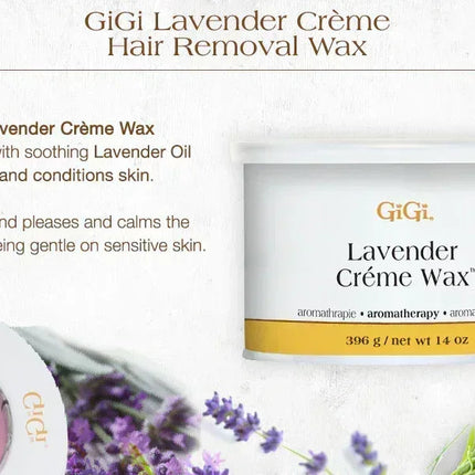 Gigi Lavender Crème Wax (case of 24) - TTT Nails Supply