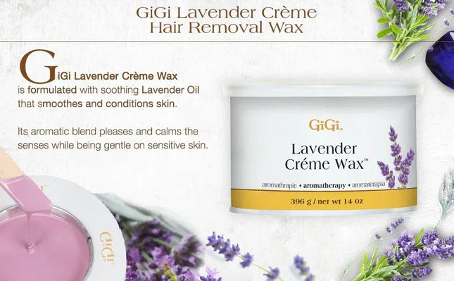 Gigi Lavender Crème Wax (case of 24) - TTT Nails Supply
